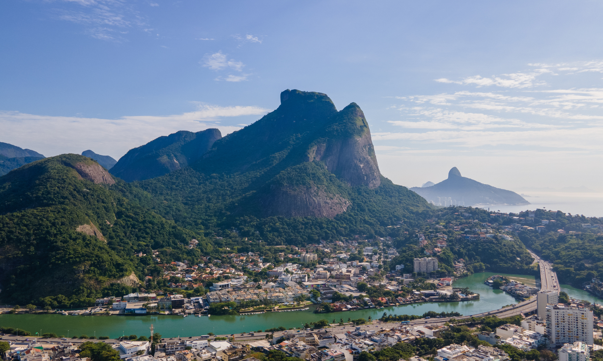 la cima del Pico da Tijuca