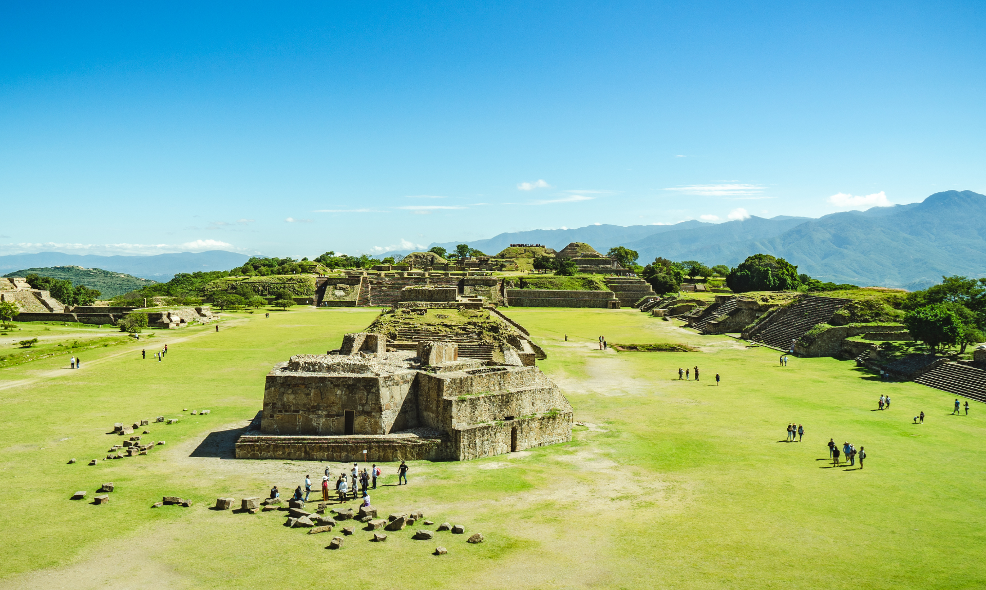 ruinas de Monte Albán